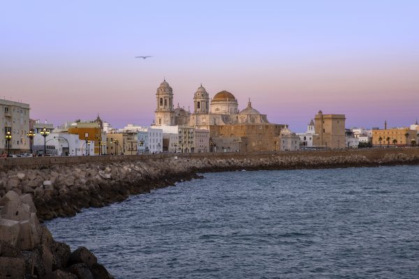 Spain - 2023_cadiz_cathedral_dusk